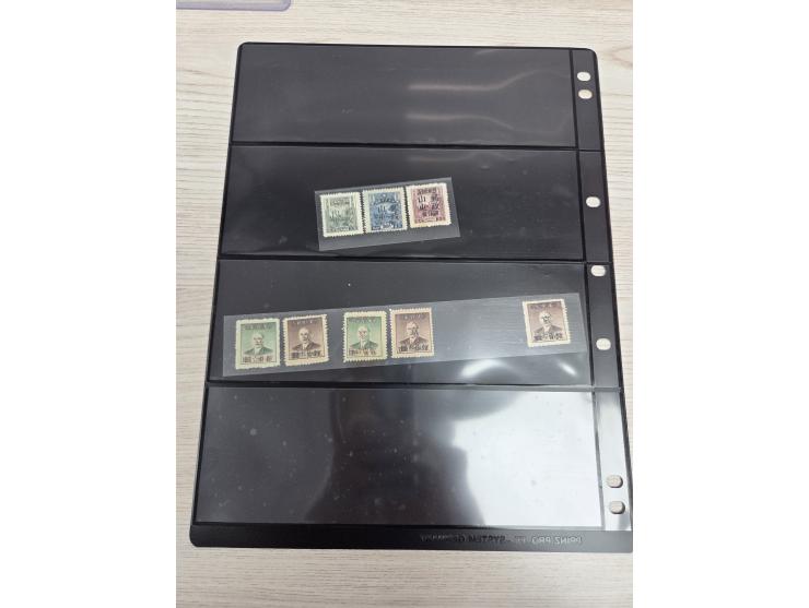 including Nanking Shanghai Liberation Commemorative Issue, Parcel Post, Shantung War Time Post and others. Large quantity. Pl
